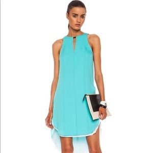 Alina Dress in Aqua Sky